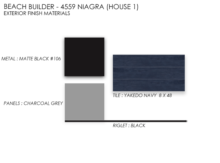 House 1 Exterior Finish Materials